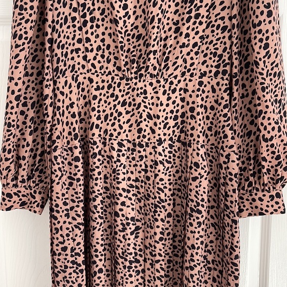 Clad & Cloth Cheetah Sisters Dress Small - Picture 2 of 4